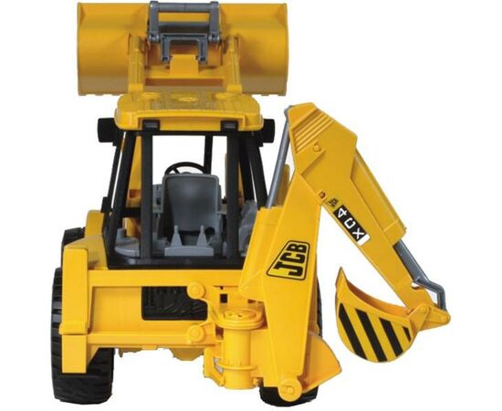 Спецтехника Bruder Дорожный погрузчик с экскаватором JCB 4CX М1:16 (02428), изображение 5 Спецтехника Bruder Дорожный погрузчик с экскаватором JCB 4CX М1:16 (02428), изображение 5
