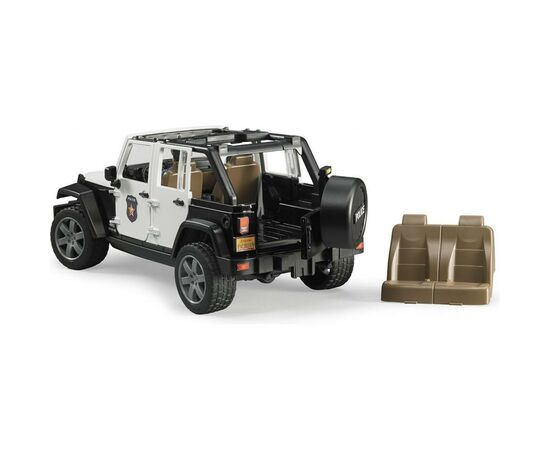 Спецтехника Bruder Джип Wrangler Unlimited Rubicon Police + фигурка (02526), изображение 4 Спецтехника Bruder Джип Wrangler Unlimited Rubicon Police + фигурка (02526), изображение 4