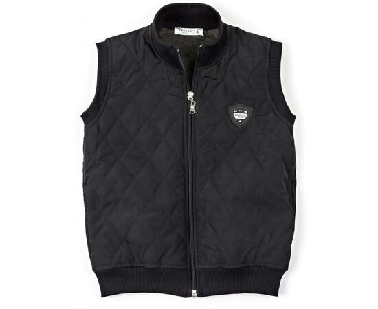 Жилет Breeze стеганий на блискавці (13019-110B-black)