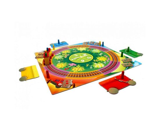 Настольная игра Tactic Мой первый поезд (54543), изображение 2 Настольная игра Tactic Мой первый поезд (54543), изображение 2