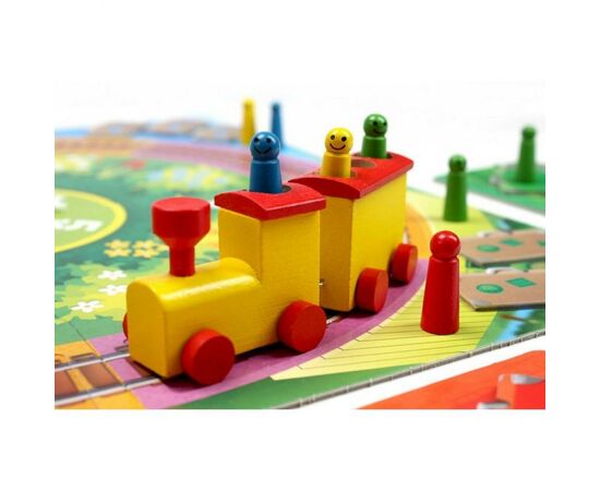 Настольная игра Tactic Мой первый поезд (54543), изображение 3 Настольная игра Tactic Мой первый поезд (54543), изображение 3