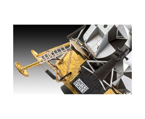 Сборная модель Revell Лунный модуль Орел миссии Аполлон 11 уровень 4, 1:48 (RVL-03701), изображение 8 Сборная модель Revell Лунный модуль Орел миссии Аполлон 11 уровень 4, 1:48 (RVL-03701), изображение 8