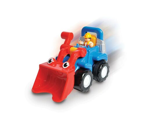 Развивающая игрушка Wow Toys Бульдозер Люк (01026), изображение 6 Развивающая игрушка Wow Toys Бульдозер Люк (01026), изображение 6