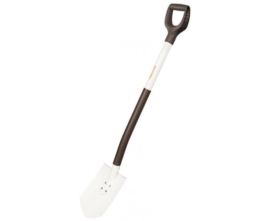 Лопата Fiskars штиковая облегченная White (1019605), изображение 2 Лопата Fiskars штиковая облегченная White (1019605), изображение 2