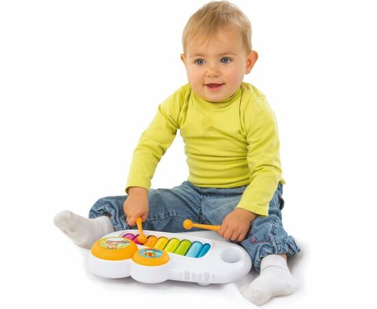 Развивающая игрушка Smoby ксилофон Cotoons с ручкой (110500), изображение 3 Развивающая игрушка Smoby ксилофон Cotoons с ручкой (110500), изображение 3