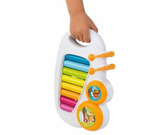 Развивающая игрушка Smoby ксилофон Cotoons с ручкой (110500), изображение 4 Развивающая игрушка Smoby ксилофон Cotoons с ручкой (110500), изображение 4