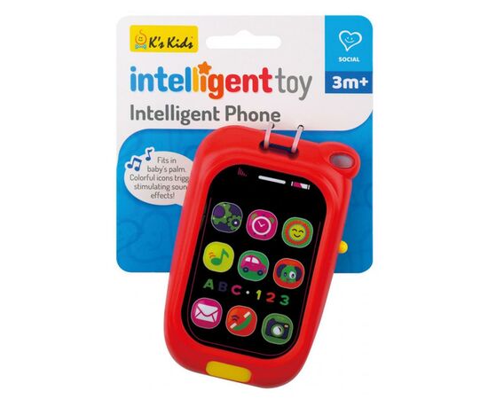 Развивающая игрушка K’S KIDS Телефон (KIT23001), изображение 2 Развивающая игрушка K’S KIDS Телефон (KIT23001), изображение 2