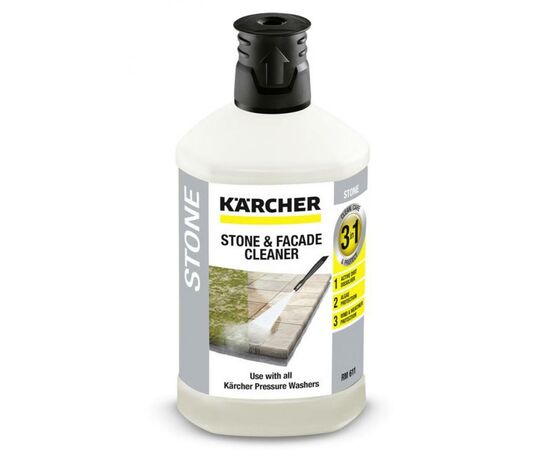 Засіб для мийок високого тиску Karcher для каменю, 3-в-1, Plug-n-Clean, 1л (6.295-765.0)