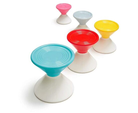 Развивающая игрушка Kid O Пирамидка Конусы (10442), изображение 2 Развивающая игрушка Kid O Пирамидка Конусы (10442), изображение 2