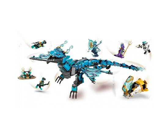 Конструктор LEGO Ninjago Водний дракон 737 деталей (71754), зображення 6