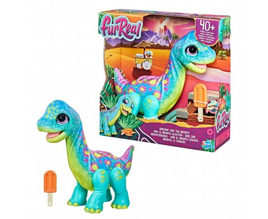 Интерактивная игрушка Hasbro FurReal Снекин Сем Бронто (F1739), изображение 2 Интерактивная игрушка Hasbro FurReal Снекин Сем Бронто (F1739), изображение 2