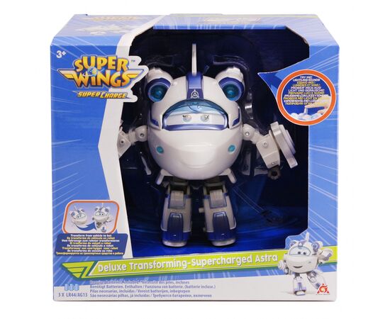 Трансформер Super Wings Supercharge Lights Sounds Astra, Астра, свет, звук (EU740433), изображение 3 Трансформер Super Wings Supercharge Lights Sounds Astra, Астра, свет, звук (EU740433), изображение 3