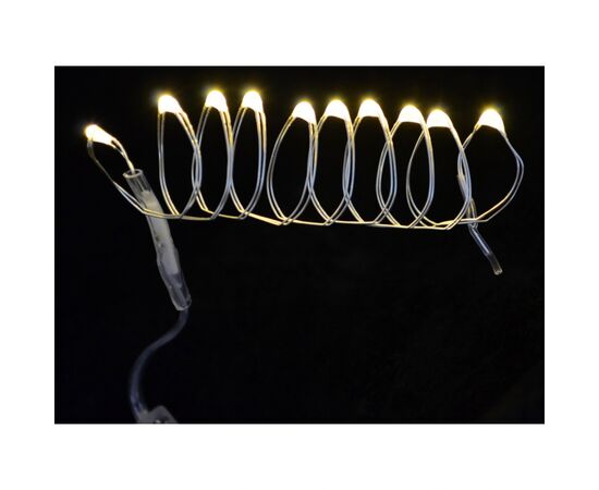 Гірлянда YES! Fun LED 10 ламп, молочно-біла, 0,55 м (801097)