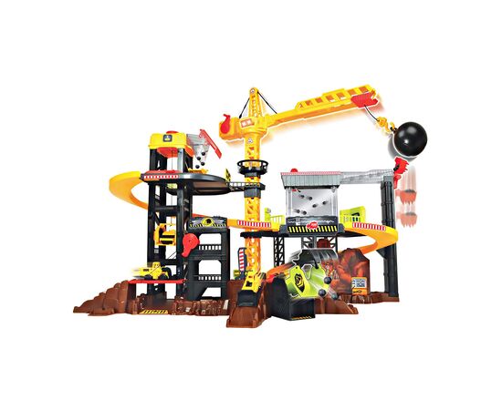 Ігровий набір Dickie Toys Будівництво з технікою й аксесуарами (3729010)