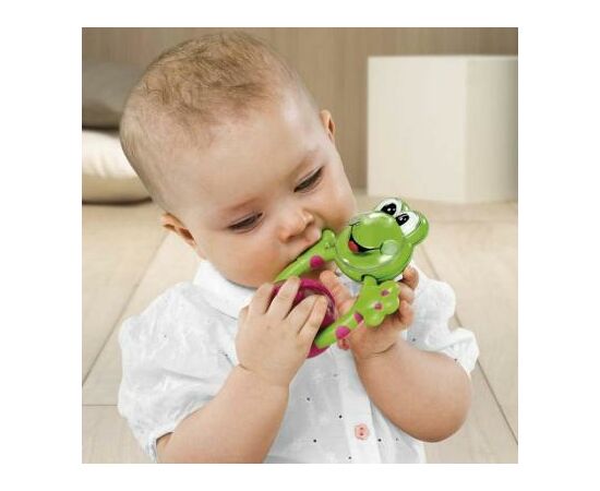 Брязкальце Chicco Лягушонок (71697.00), зображення 2 Брязкальце Chicco Лягушонок (71697.00), зображення 2