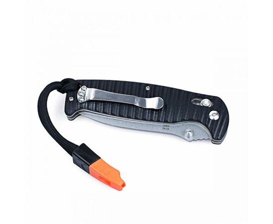 Нож Ganzo G7412P-WS черный (G7412P-BK-WS), изображение 4 Нож Ganzo G7412P-WS черный (G7412P-BK-WS), изображение 4