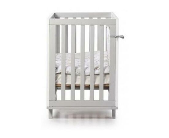 Кроватка Верес Manhattan Бело-серый (без ящика ) (1.1.70.32.17), изображение 3 Кроватка Верес Manhattan Бело-серый (без ящика ) (1.1.70.32.17), изображение 3