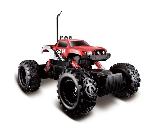Радиоуправляемая игрушка Maisto Rock Crawler красный (81152 red)
