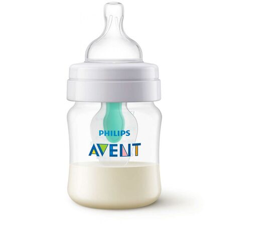 Бутылочка для кормления Philips AVENT Anti-colic AirFree с клапаном (набор) (SCD807/00), изображение 2 Бутылочка для кормления Philips AVENT Anti-colic AirFree с клапаном (набор) (SCD807/00), изображение 2