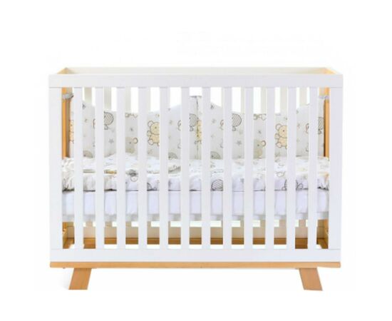 Кроватка Верес Соня ЛД-1 Манхеттен бело-буковая без ящика (1.1.70.32.15), изображение 2