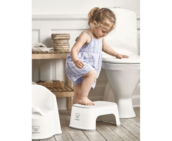 Подставка детская Baby Bjorn Step Stool белая (61221), изображение 2