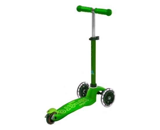 Самокат Micro Mini Deluxe Green LED (MMD051), изображение 5 Самокат Micro Mini Deluxe Green LED (MMD051), изображение 5