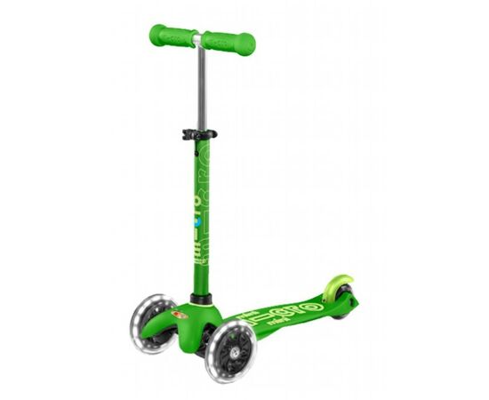 Самокат Micro Mini Deluxe Green LED (MMD051)