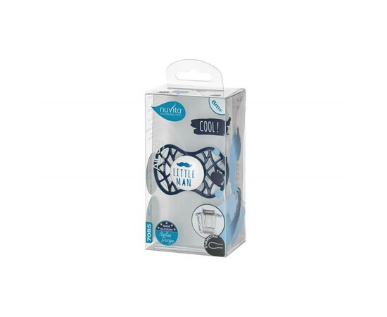 Пустышка Nuvita Air55 Cool 6m+ симметрическая (NV7085NB), изображение 3 Пустышка Nuvita Air55 Cool 6m+ симметрическая (NV7085NB), изображение 3