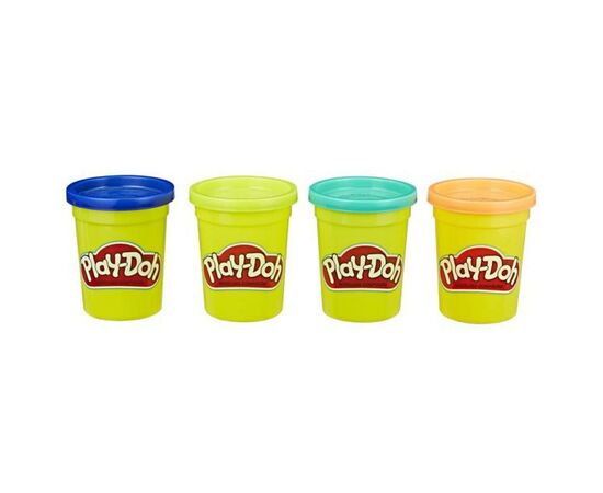 Набор для творчества Hasbro Play-Doh 4 баночки (B5517_E4867), изображение 2 Набор для творчества Hasbro Play-Doh 4 баночки (B5517_E4867), изображение 2