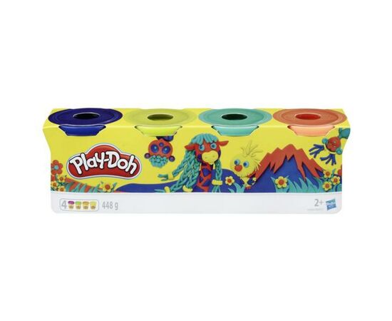 Набір для творчості Hasbro Play-Doh 4 баночки (B5517_E4867)