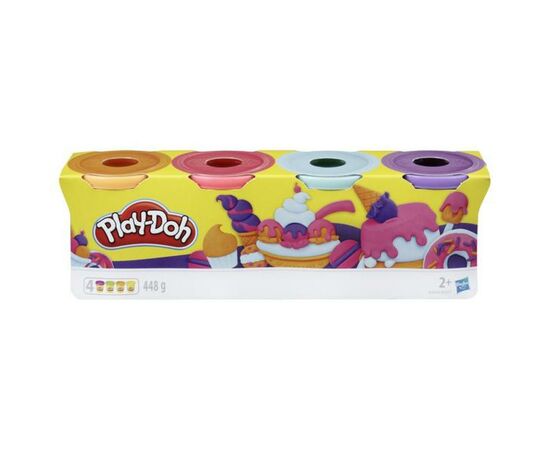Набір для творчості Hasbro Play-Doh 4 баночки (B5517_E4869)