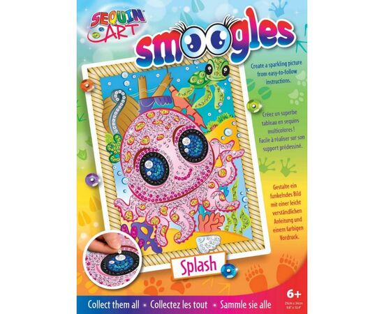 Набір для творчості Sequin Art SMOOGLES Восьминіг (SA1813)