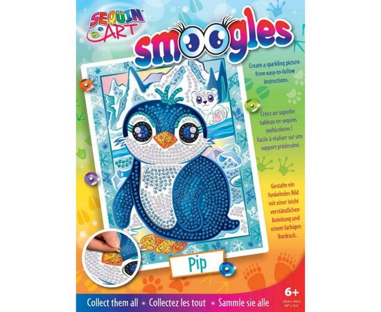 Набір для творчості Sequin Art SMOOGLES Пінгвін (SA1817)