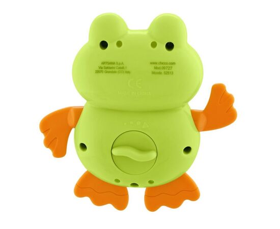 Игрушка для ванной Chicco Лягушонок пловец (09727.00), изображение 2 Игрушка для ванной Chicco Лягушонок пловец (09727.00), изображение 2