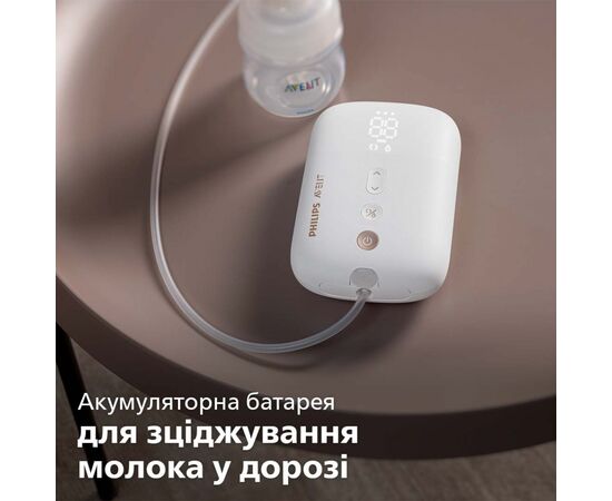 Молокоотсос Philips AVENT Premium Одинарный электрический с аккум. (SCF396/11), изображение 3