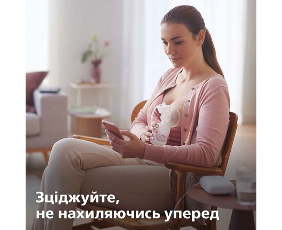 Молокоотсос Philips AVENT Premium Одинарный электрический с аккум. (SCF396/11), изображение 4