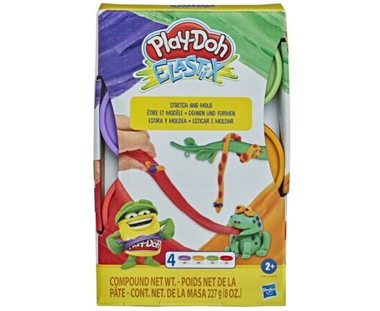 Набор для творчества Hasbro Play-Doh Elastix 4 цвета (E6967_E9863)