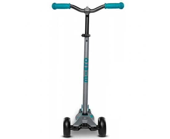 Самокат Micro Maxi Deluxe PRO Grey/Aqua (MMD088), изображение 2 Самокат Micro Maxi Deluxe PRO Grey/Aqua (MMD088), изображение 2