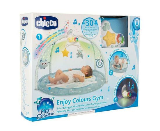 Детский коврик Chicco Enjoy Colours Gym blue (09866.20), изображение 9 Детский коврик Chicco Enjoy Colours Gym blue (09866.20), изображение 9