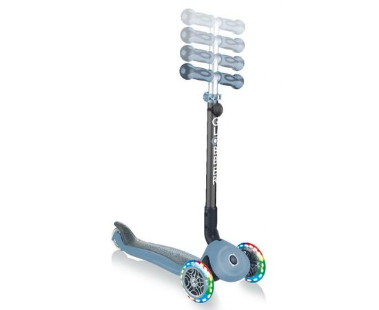 Самокат Globber Go Up Deluxe Lights Led 5 в 1 голубой (646-200), изображение 5 Самокат Globber Go Up Deluxe Lights Led 5 в 1 голубой (646-200), изображение 5