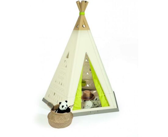 Игровой домик Smoby Вигвам с функцией увеличения 140х147х183 см (811000), изображение 3 Игровой домик Smoby Вигвам с функцией увеличения 140х147х183 см (811000), изображение 3