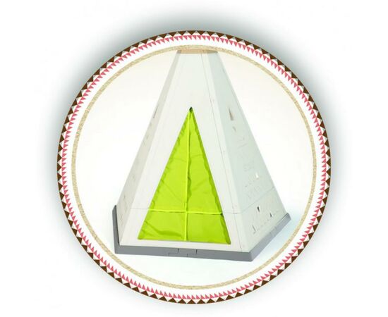 Игровой домик Smoby Вигвам с функцией увеличения 140х147х183 см (811000), изображение 5 Игровой домик Smoby Вигвам с функцией увеличения 140х147х183 см (811000), изображение 5