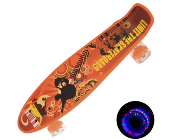 Скейтборд дитячий Profi MS 0749-1 orange
