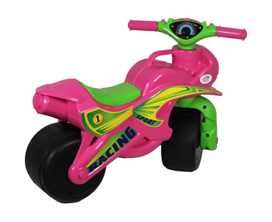 Біговел Active Baby Sport музичний рожево-зелений (0139-013М), зображення 4 Біговел Active Baby Sport музичний рожево-зелений (0139-013М), зображення 4