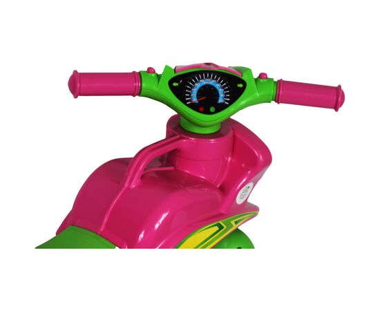 Біговел Active Baby Sport музичний рожево-зелений (0139-013М), зображення 6 Біговел Active Baby Sport музичний рожево-зелений (0139-013М), зображення 6