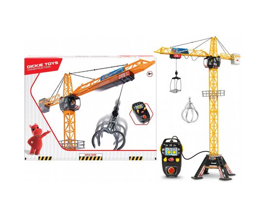 Радиоуправляемая игрушка Dickie Toys Мега кран Стрела 120 см (1139012), изображение 4 Радиоуправляемая игрушка Dickie Toys Мега кран Стрела 120 см (1139012), изображение 4