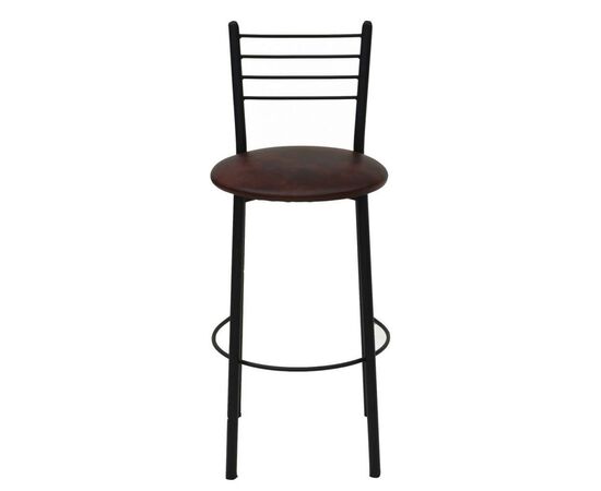 Барный стул Примтекс плюс барный 1022 Hoker black S-61 Dark Brown (1022 HOKER black S-61)