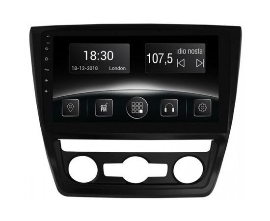 Автомагнитола Gazer Skoda Yeti (5L) - auto conditi oner (2009-2013) (CM6510-5LA)