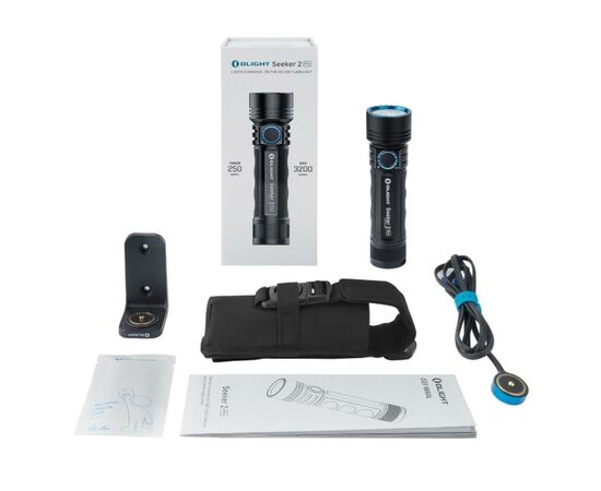 Фонарь Olight Seeker 2 Pro Black, изображение 4 Фонарь Olight Seeker 2 Pro Black, изображение 4