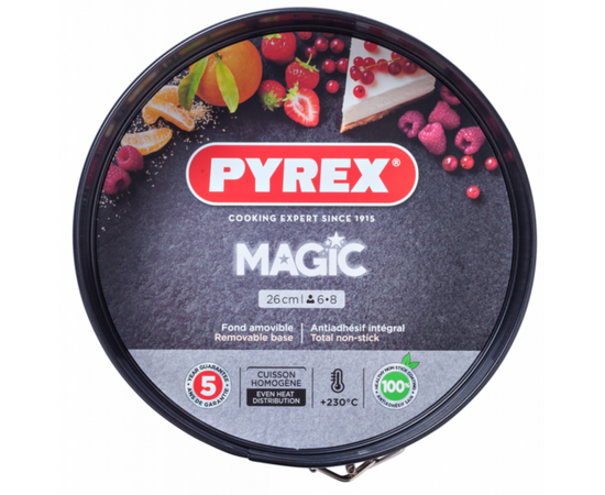 Форма для выпечки Pyrex Magic 26 см со съемным дном (MG26BS6)
